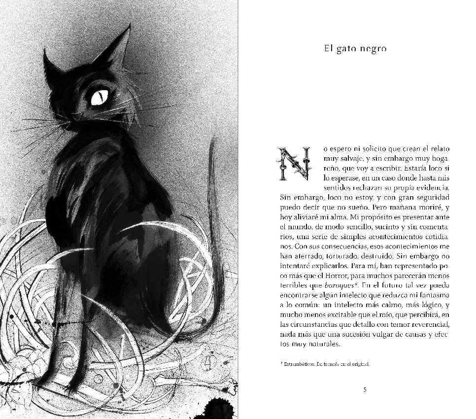 Bangladesh esfera Marcha mala El gato negro - Libros del Zorro Rojo